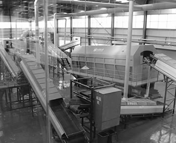 500T/D MSW Sorting Plant